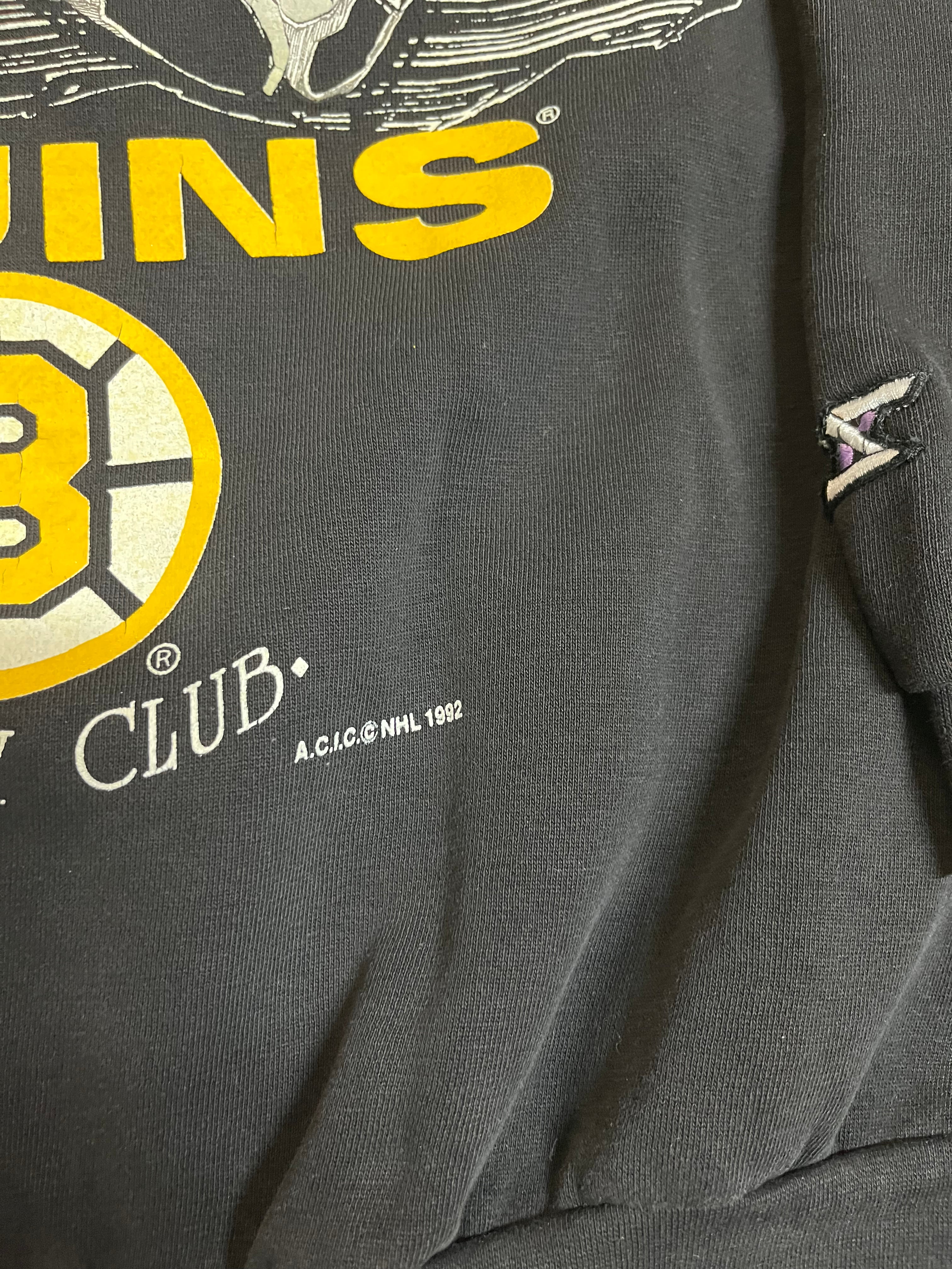 1992 Boston Bruins crewneck L/XL