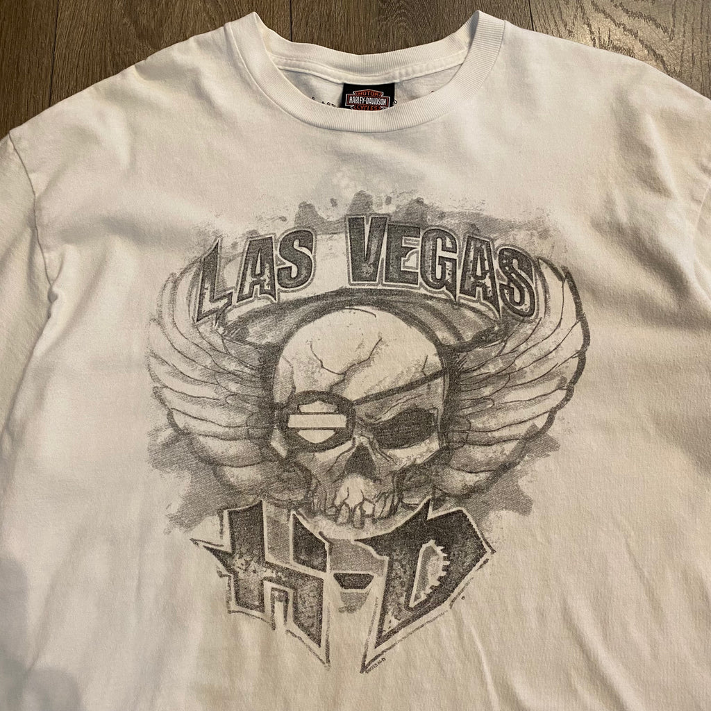 Harley Davidson Vegas Skull Tee XL