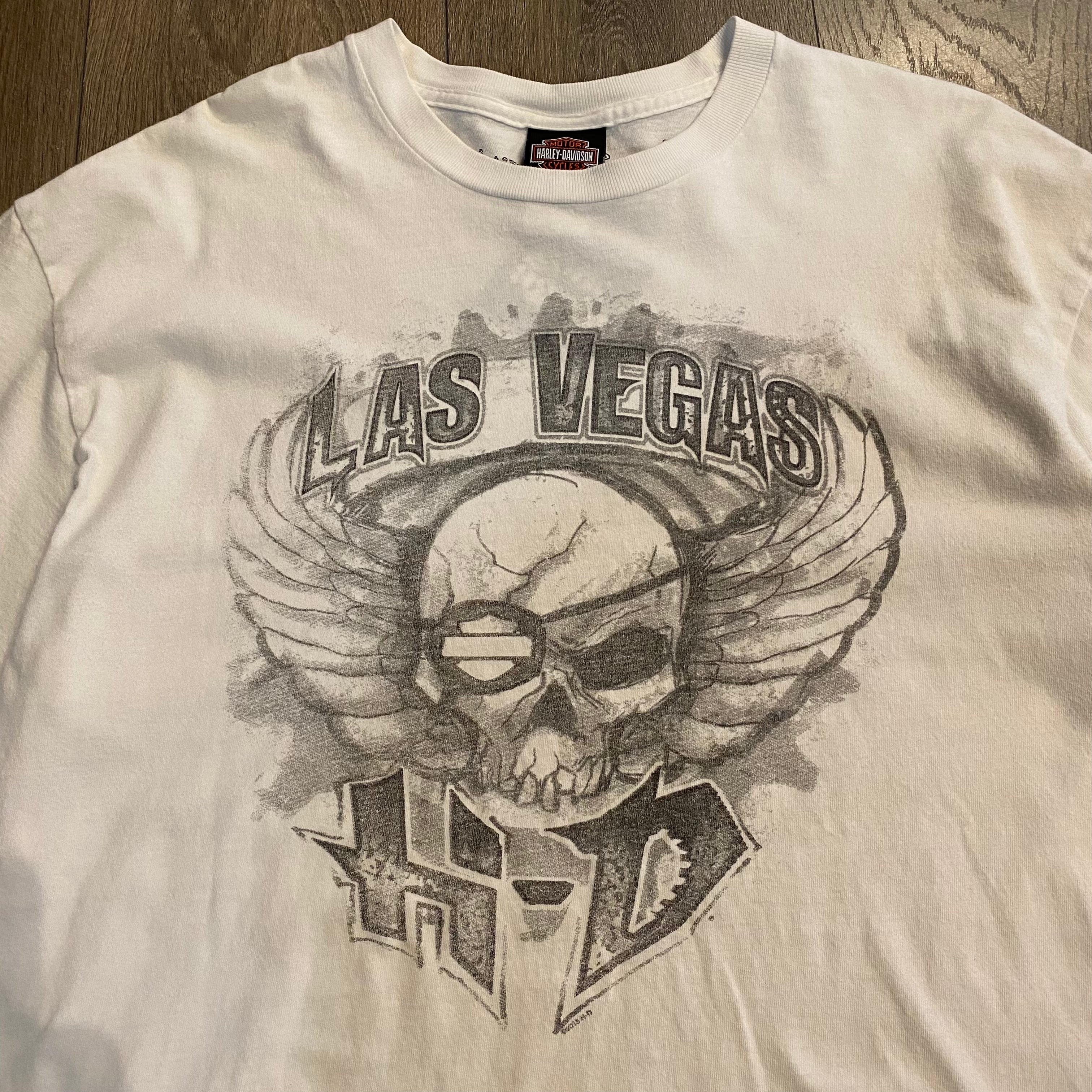 Harley Davidson Vegas Skull Tee XL