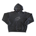Y2K Nike Paint Splatter Hoodie XL
