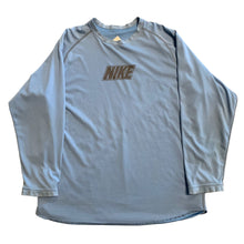 Load image into Gallery viewer, Y2K Sky Blue Nike Reversible LS XL
