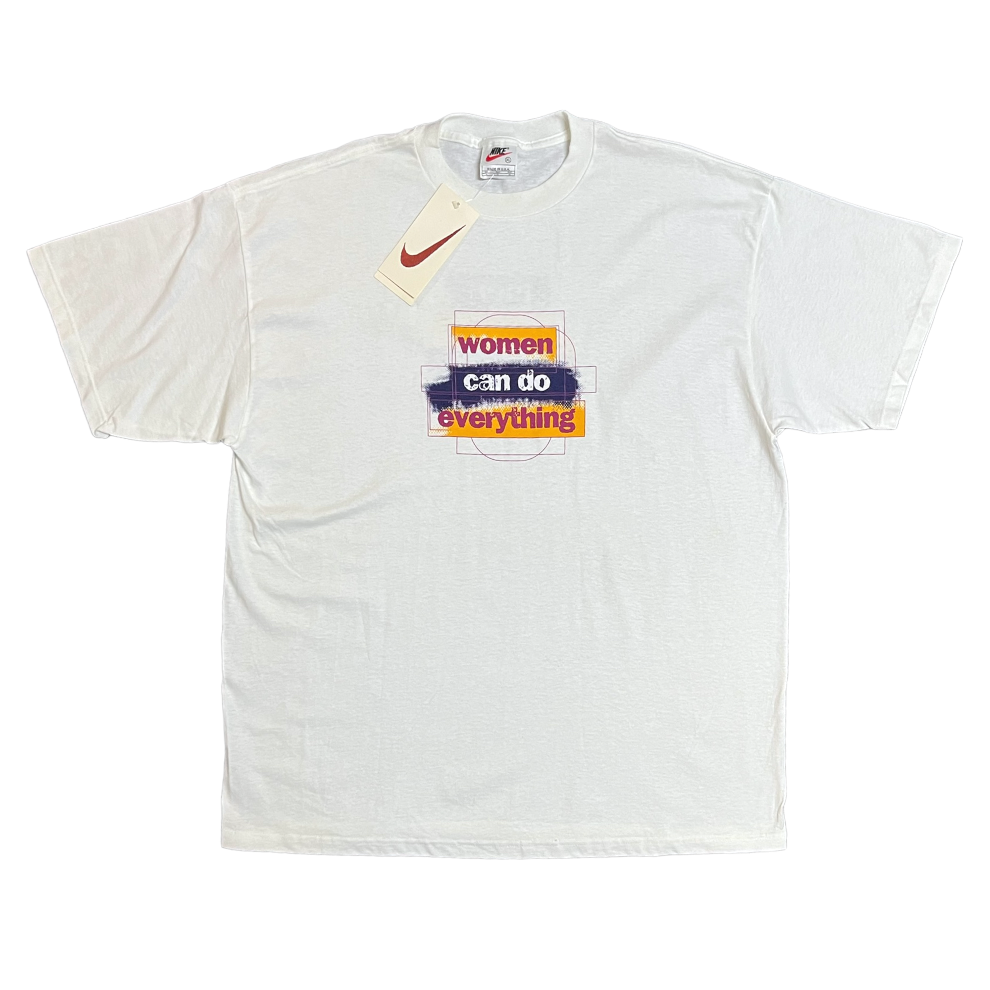 90s Nike Women Can Do Everything Tee XL