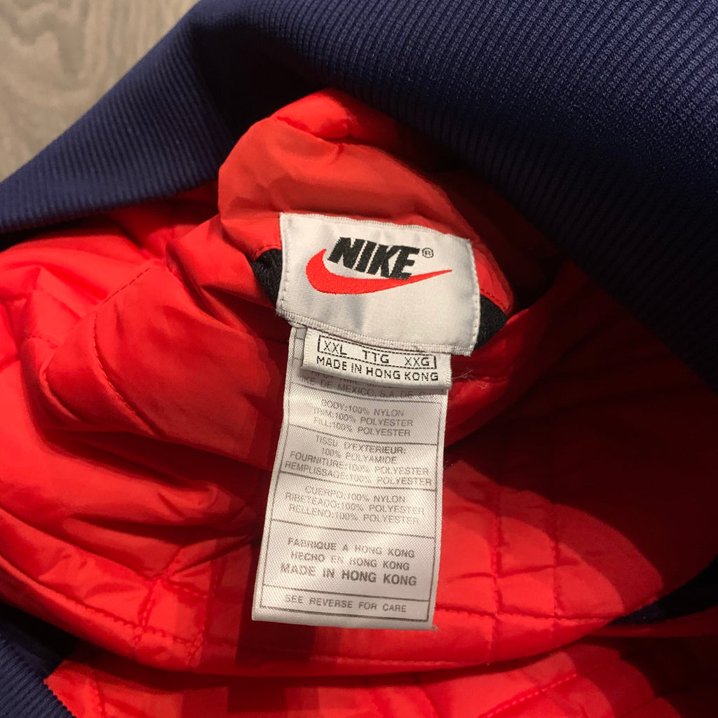 90s Nike reversible puffer jacket XXL