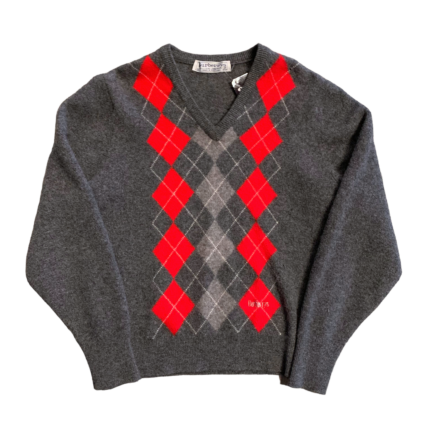 Burberry V-Neck Sweater M