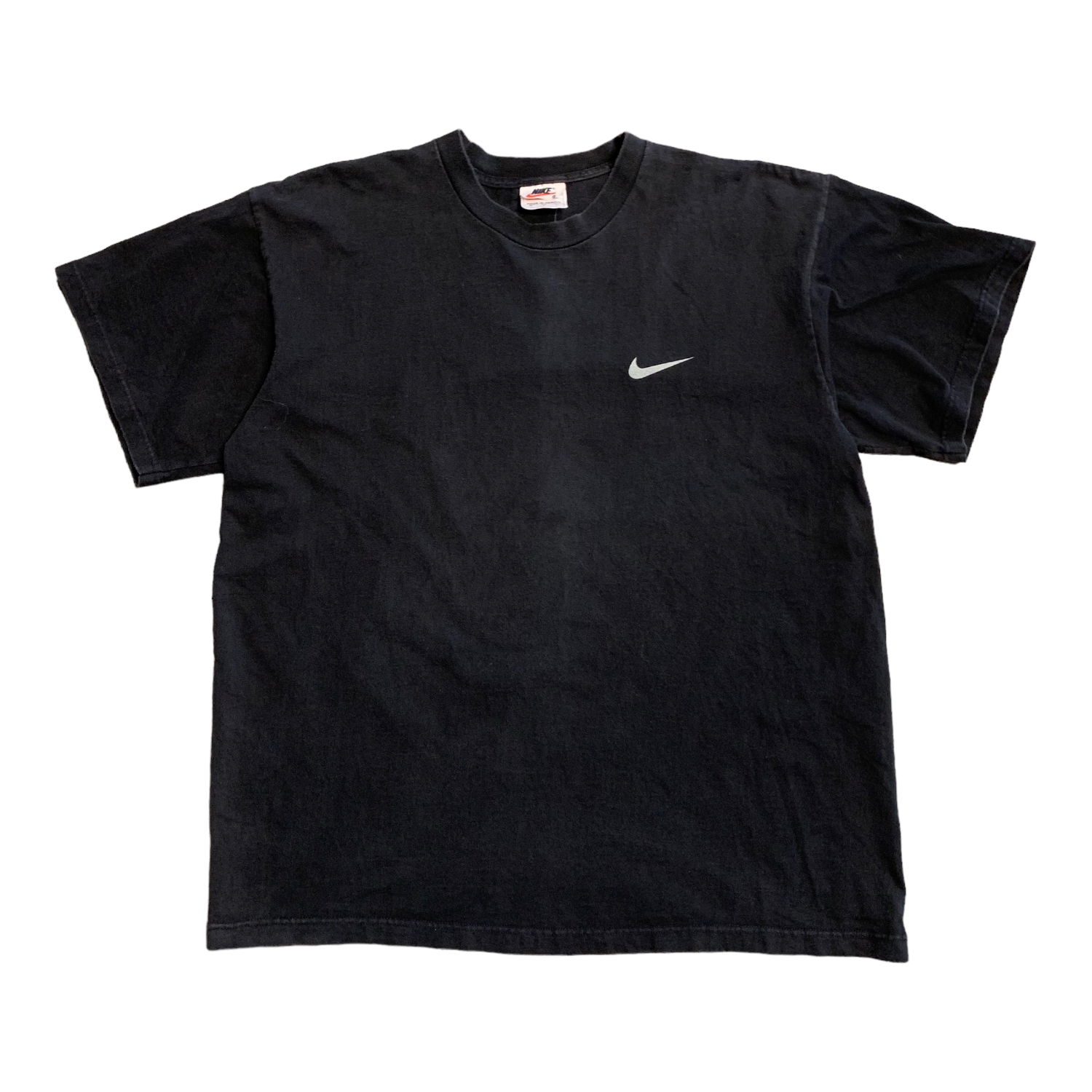 90s Nike Mini Swoosh Tee L