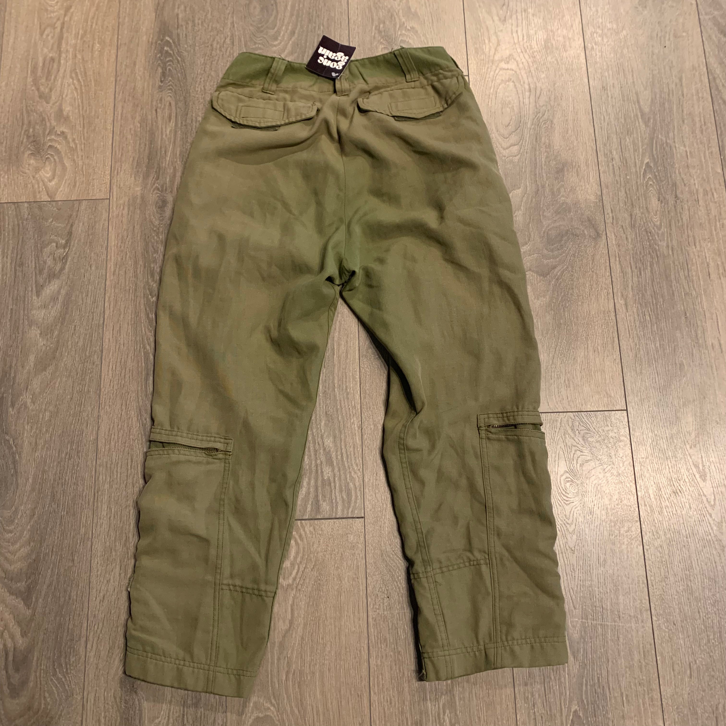 Army Green Cargo Pants M