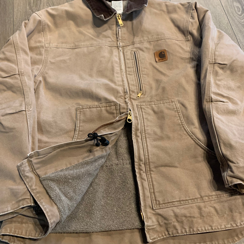 Vintage Carhartt sherpa lined jacket XL