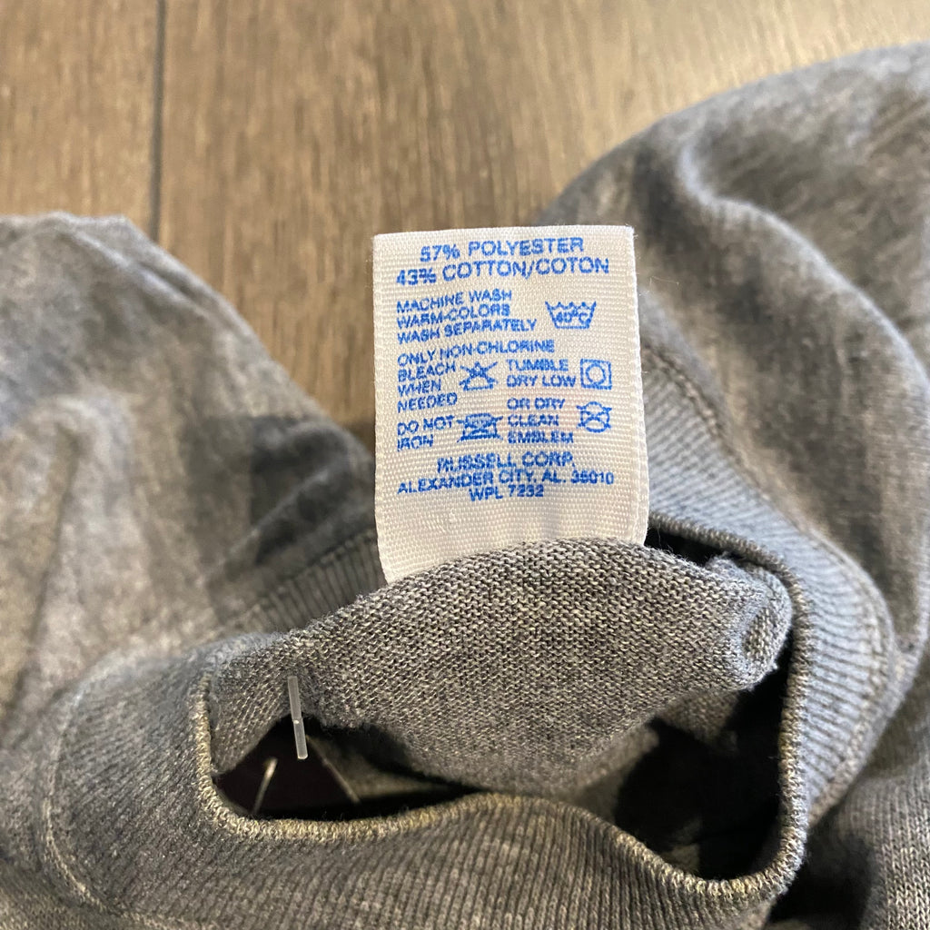 90s Russell Heather Grey Tee L