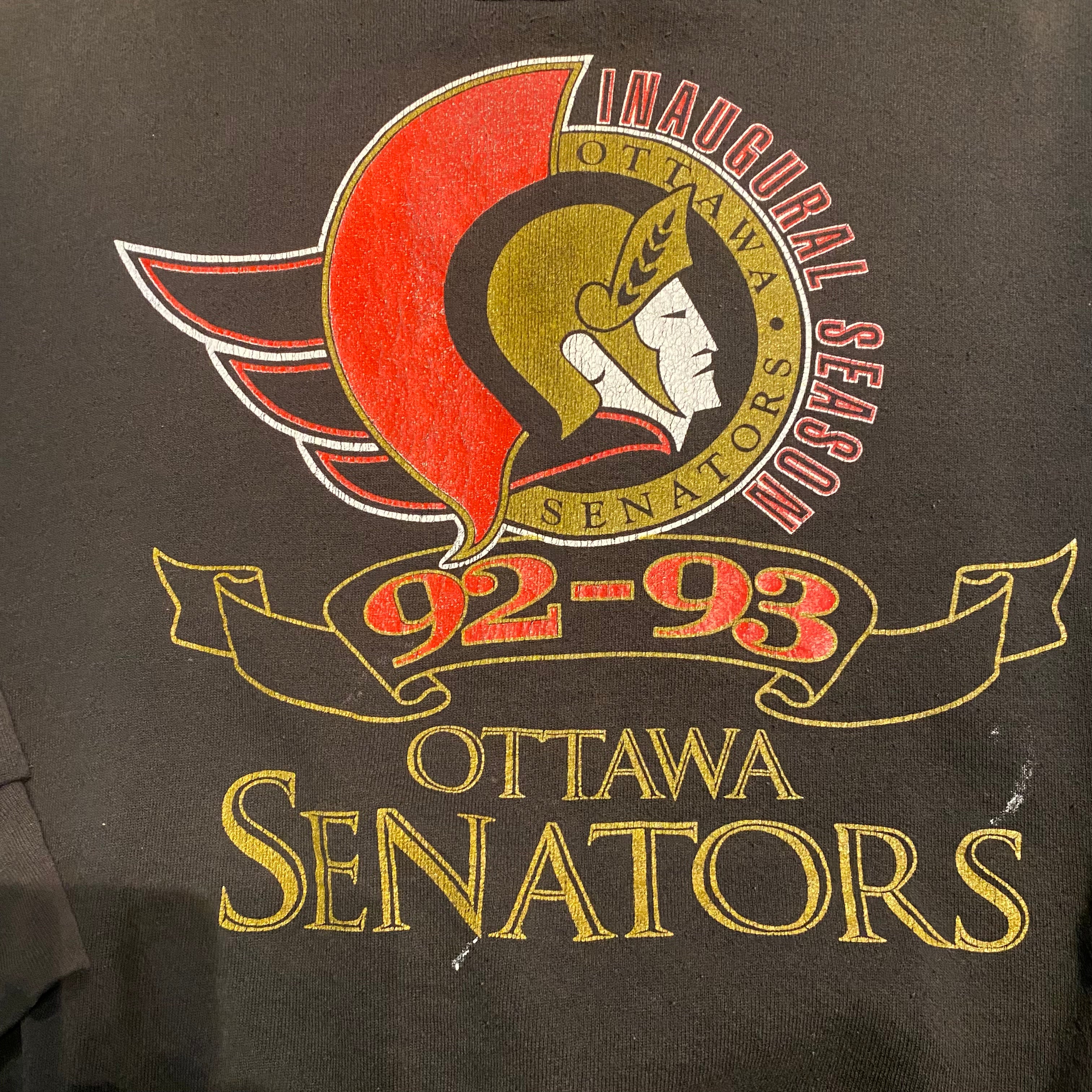 1993 Ottawa Senators Crewneck L