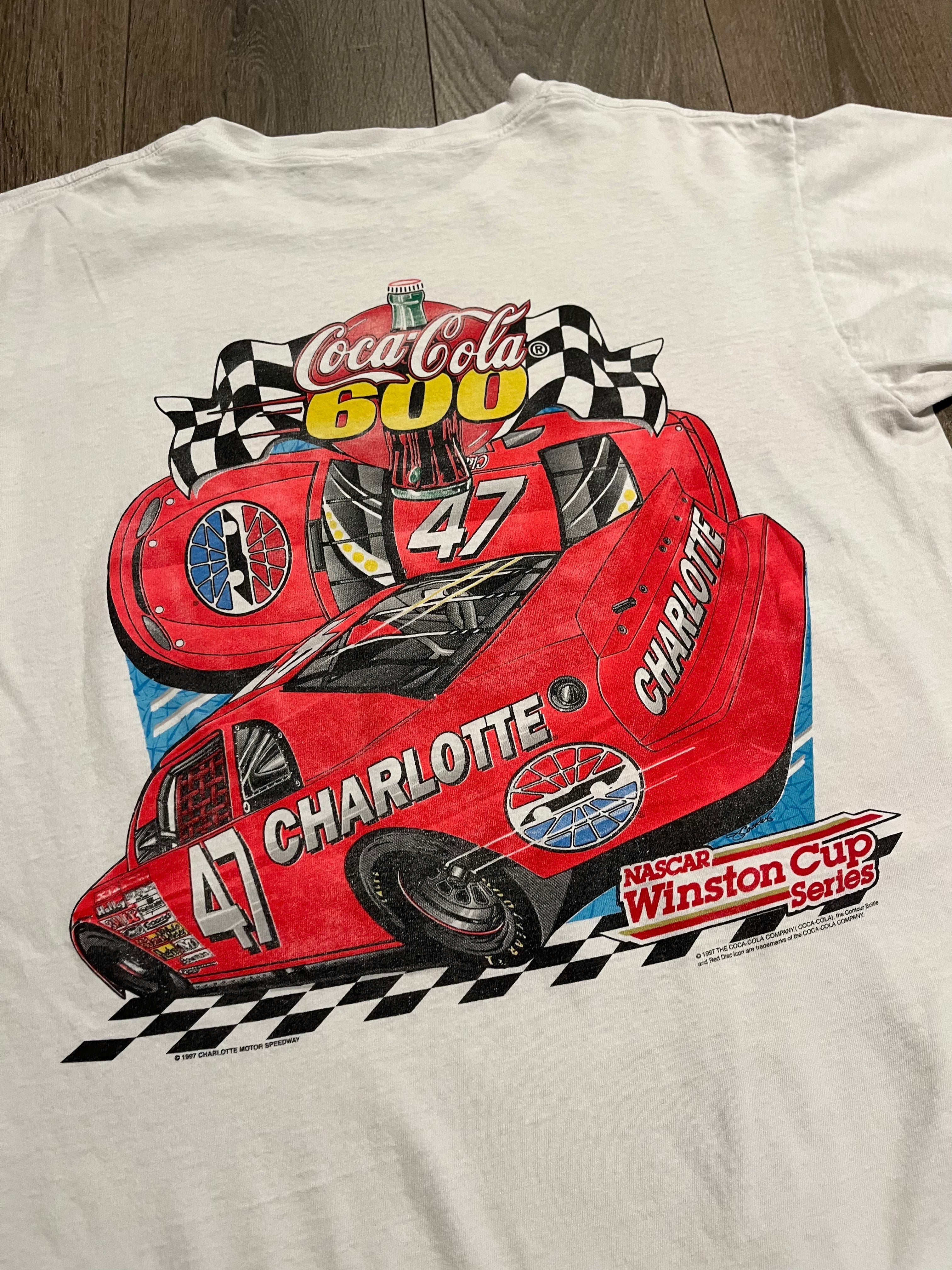 1997 Coca-Cola Winston cup tee M
