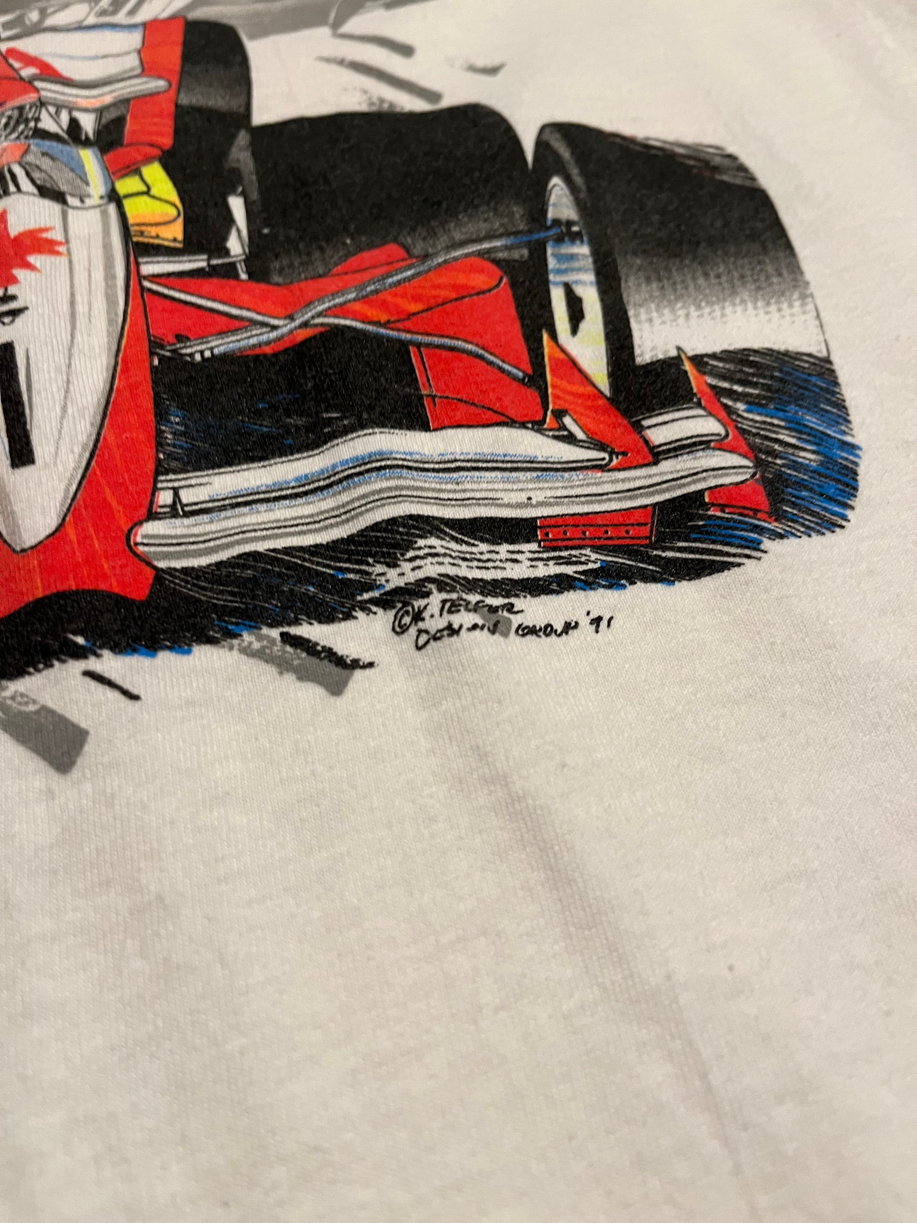 1991 Vancouver Indy racing tee L/XL