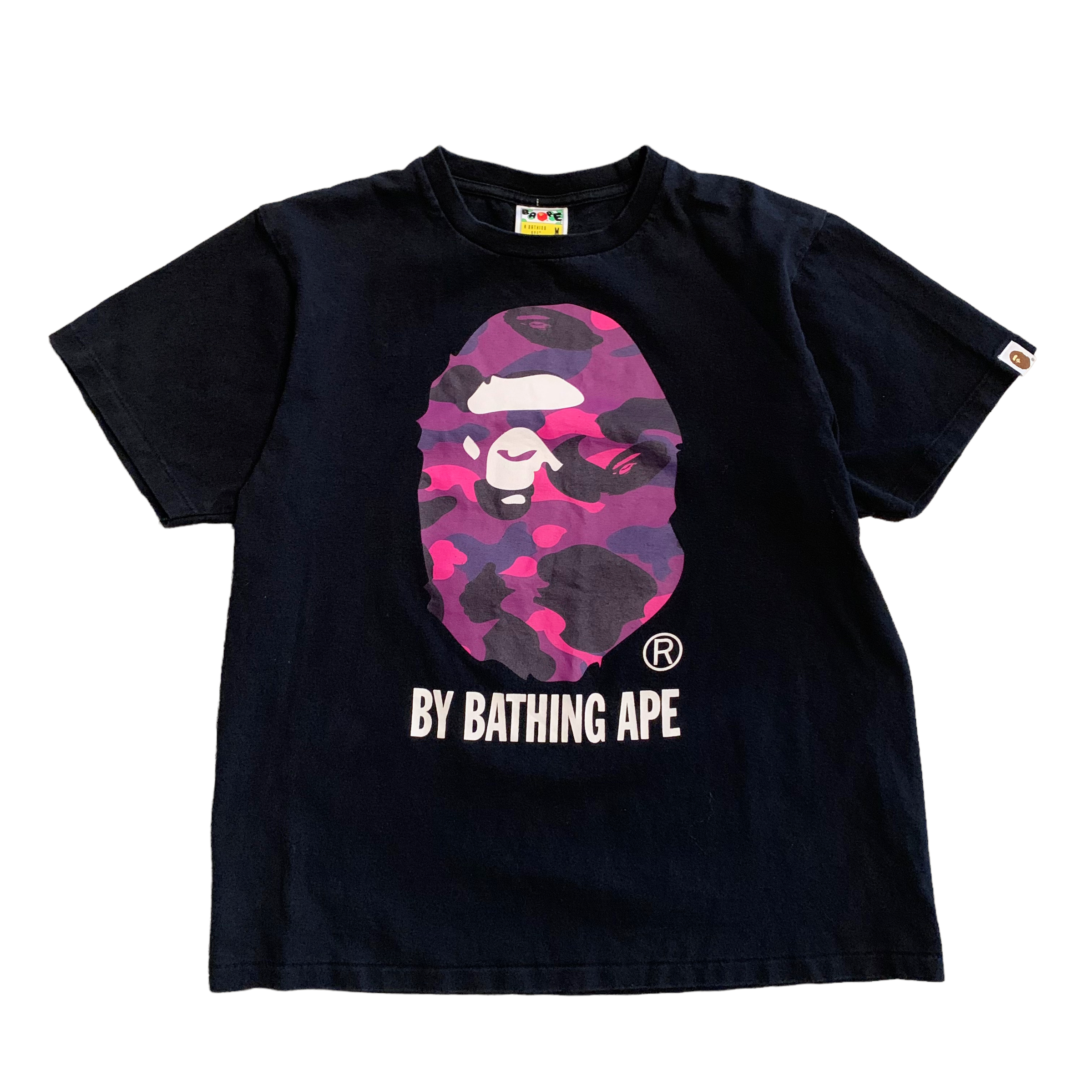 Bape Purple Head Tee M