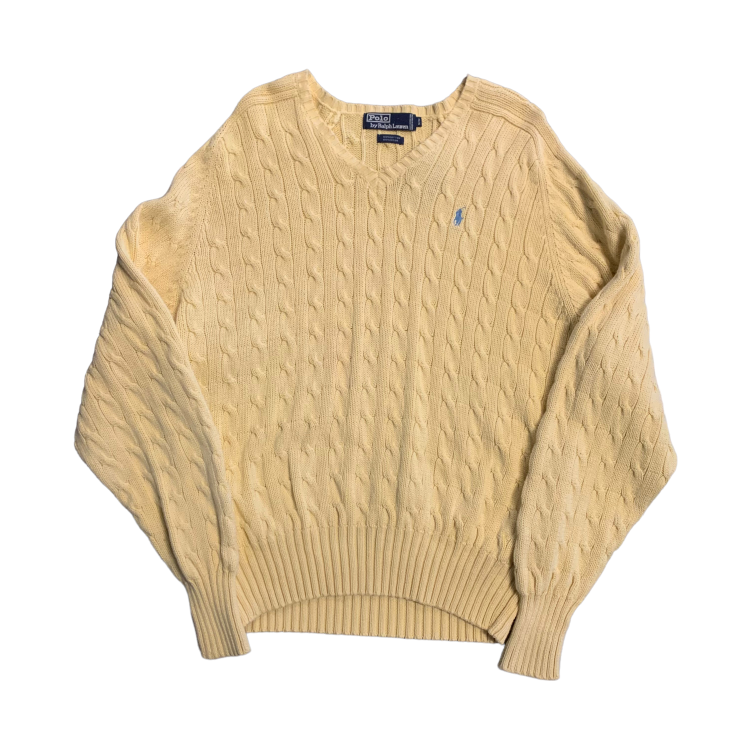 Vintage Polo RL Chain Knit Sweater M – Gone Again Vintage