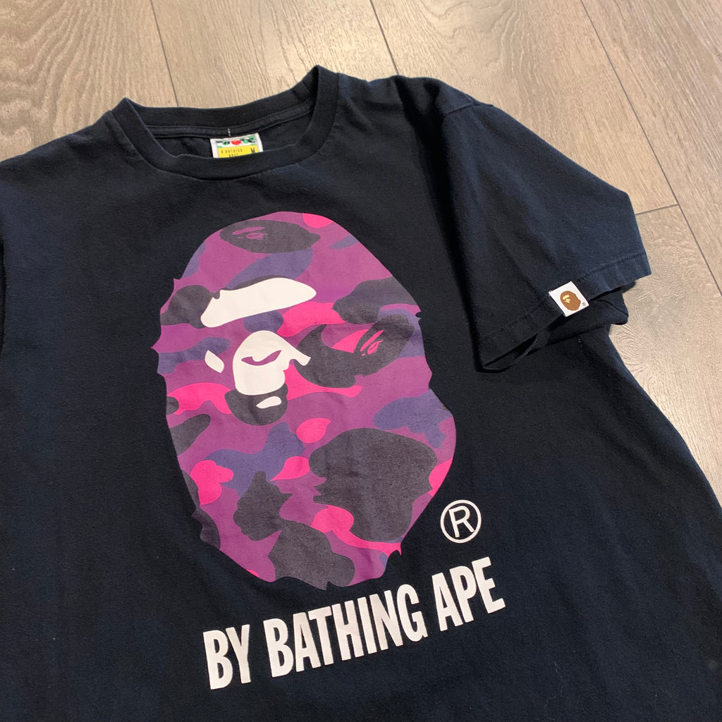 Bape Purple Head Tee M