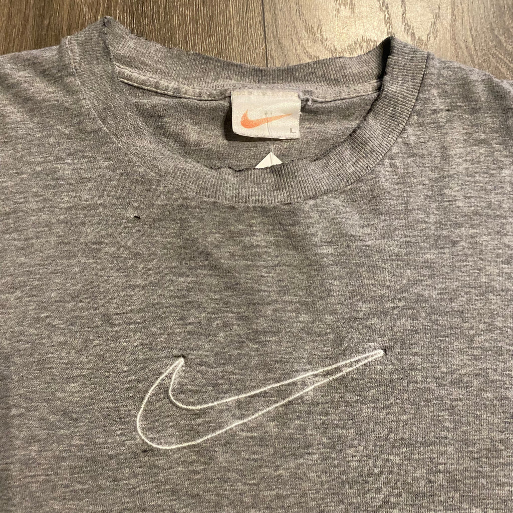 90s Nike Swoosh Tee L
