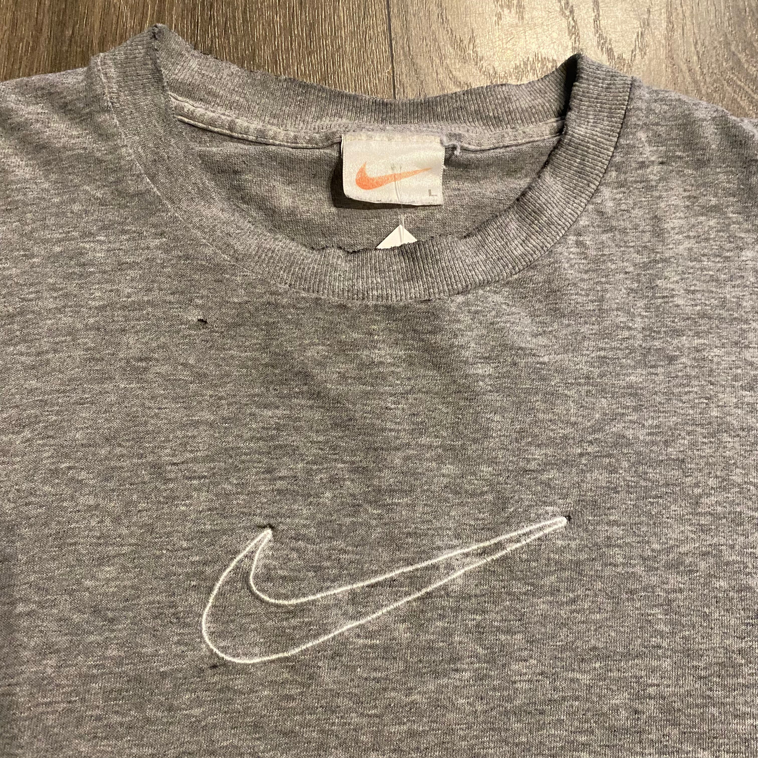 90s Nike Swoosh Tee L