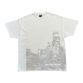 2000s Stussy cityscape tee XL