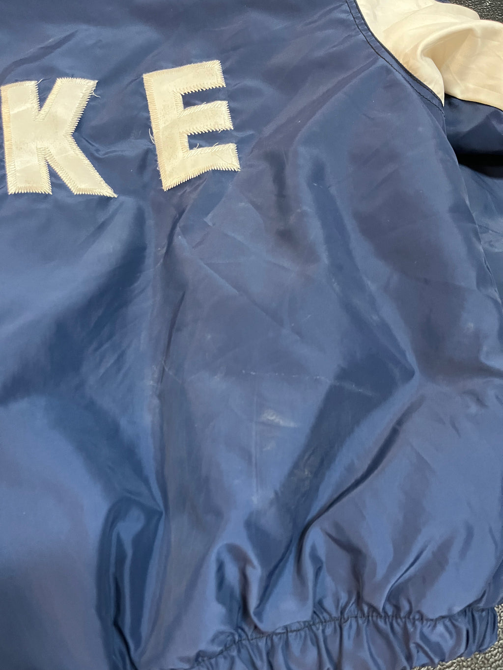 90s Nike spellout puffer jacket M
