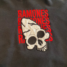 Load image into Gallery viewer, Vintage Ramones Skull Hoodie L
