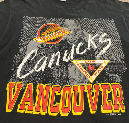 1990 Vancouver Canucks tee M/L