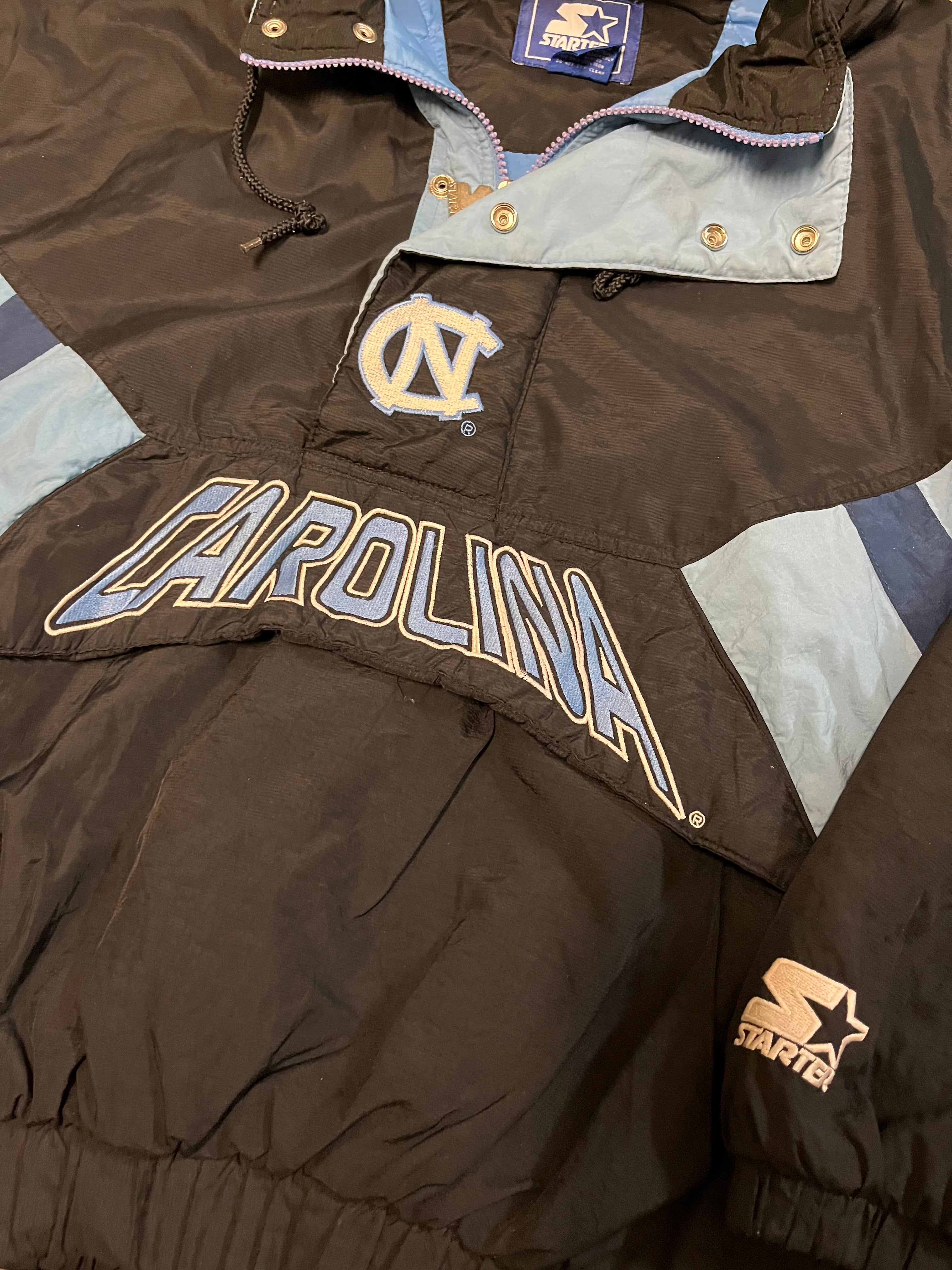 Vintage UNC Tar Heels Starter puffer jacket L
