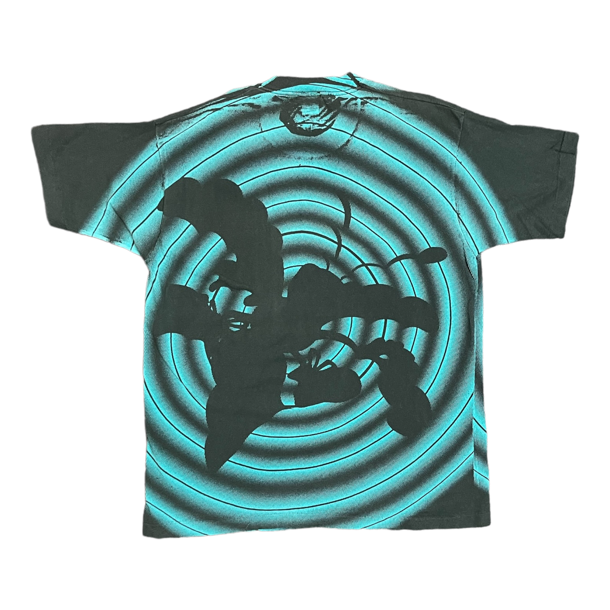 90s Charlotte Hornets AOP tee L/XL