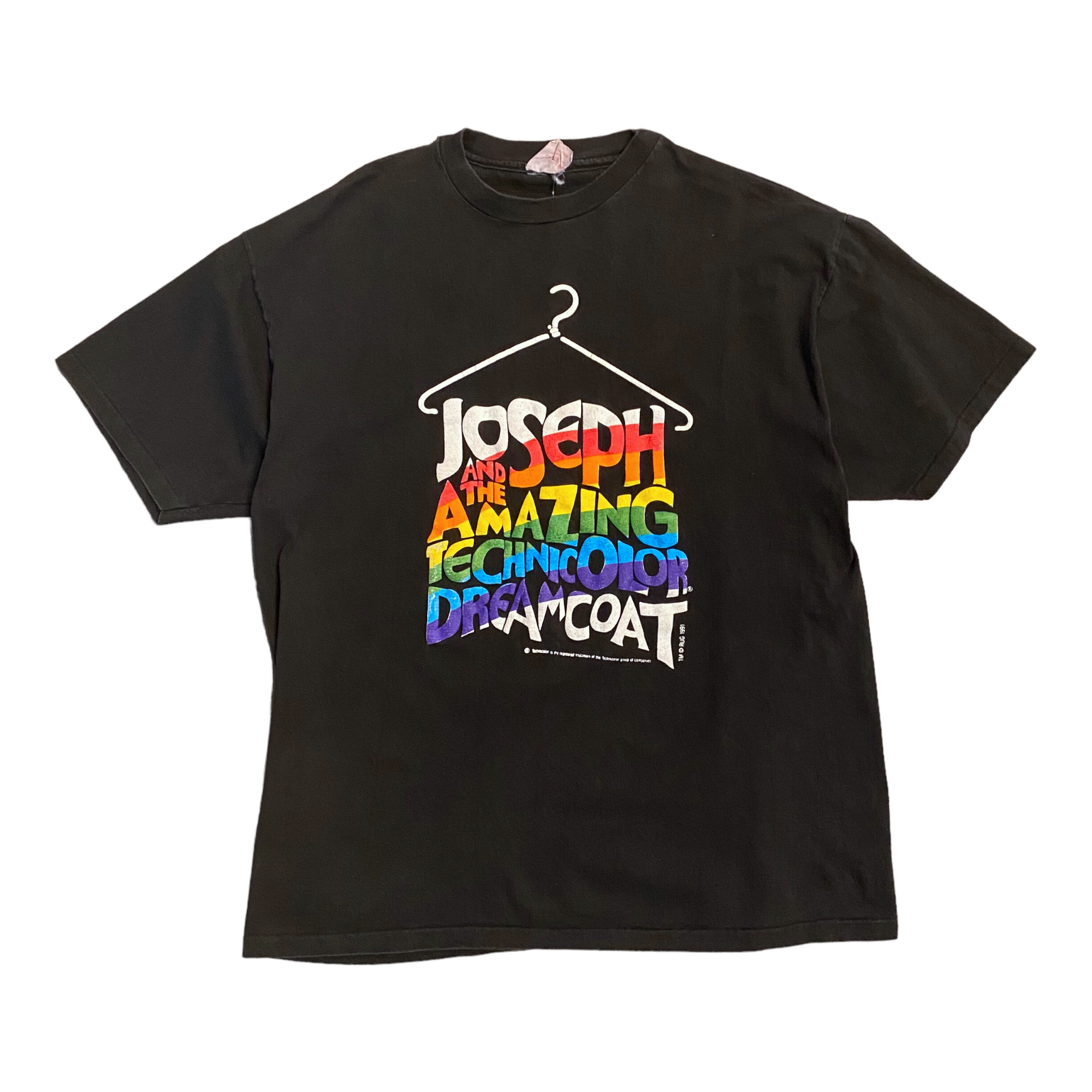 1991 Technicolor Dream Coat Tee XL