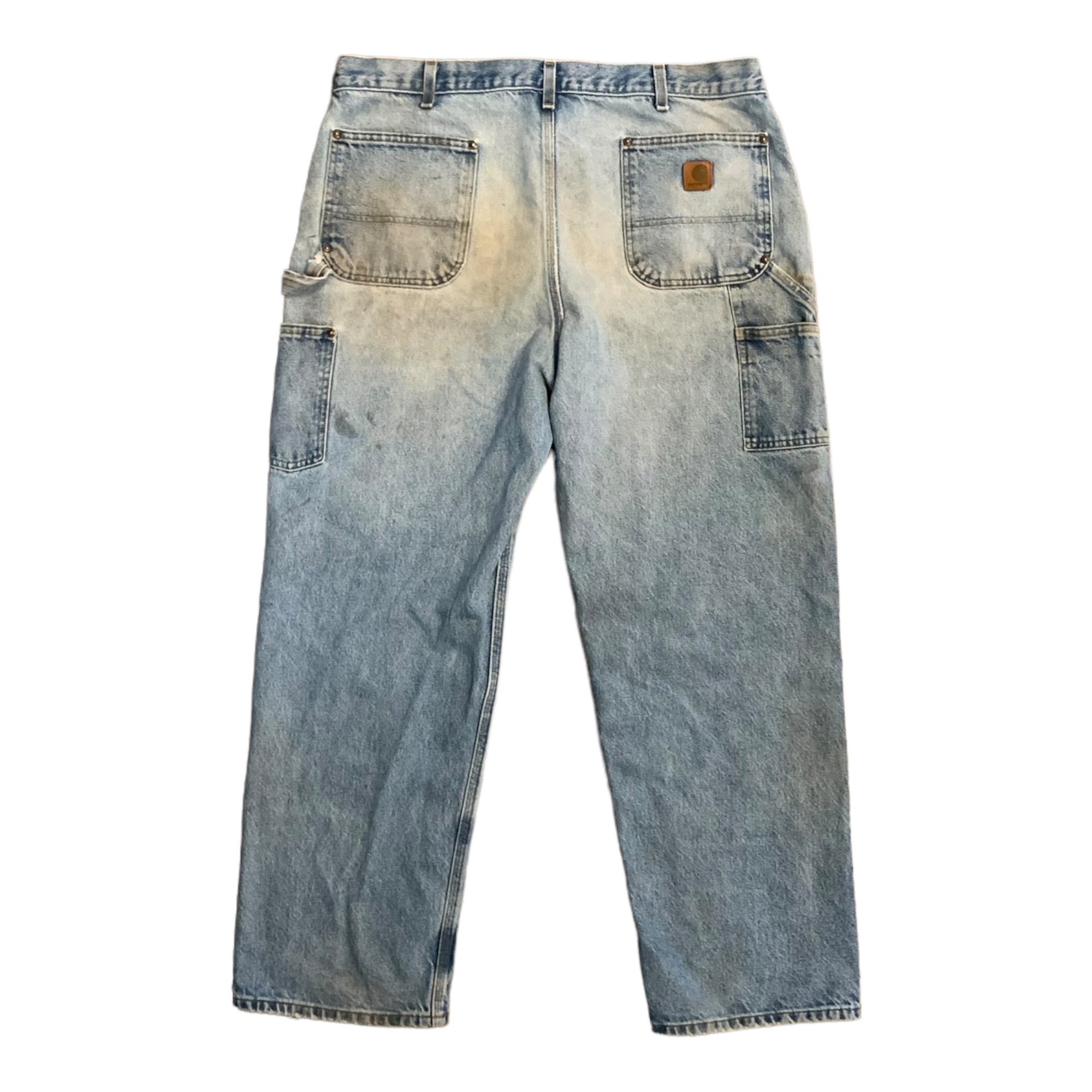 Vintage Carhartt denim carpenter pants 40x32