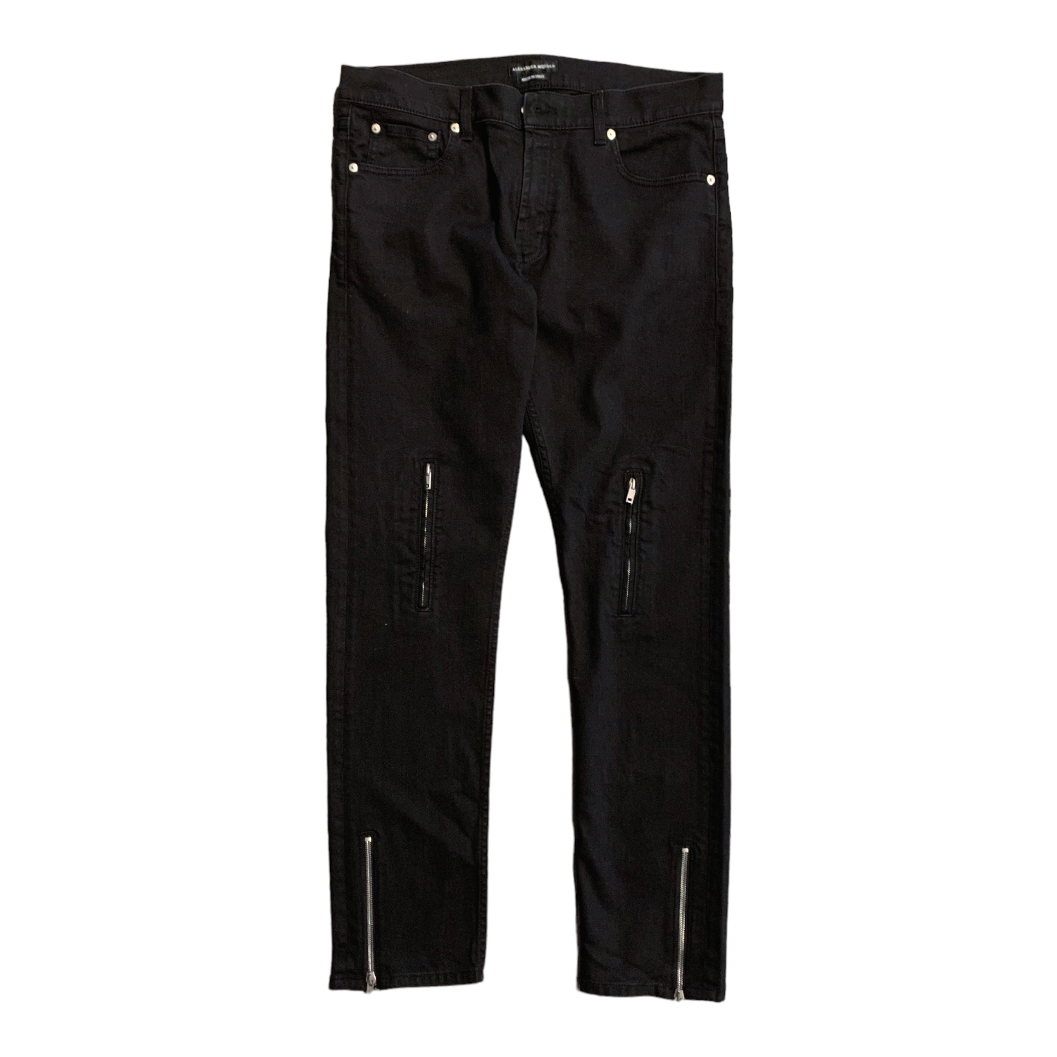 Alexander McQueen Black Denim 35