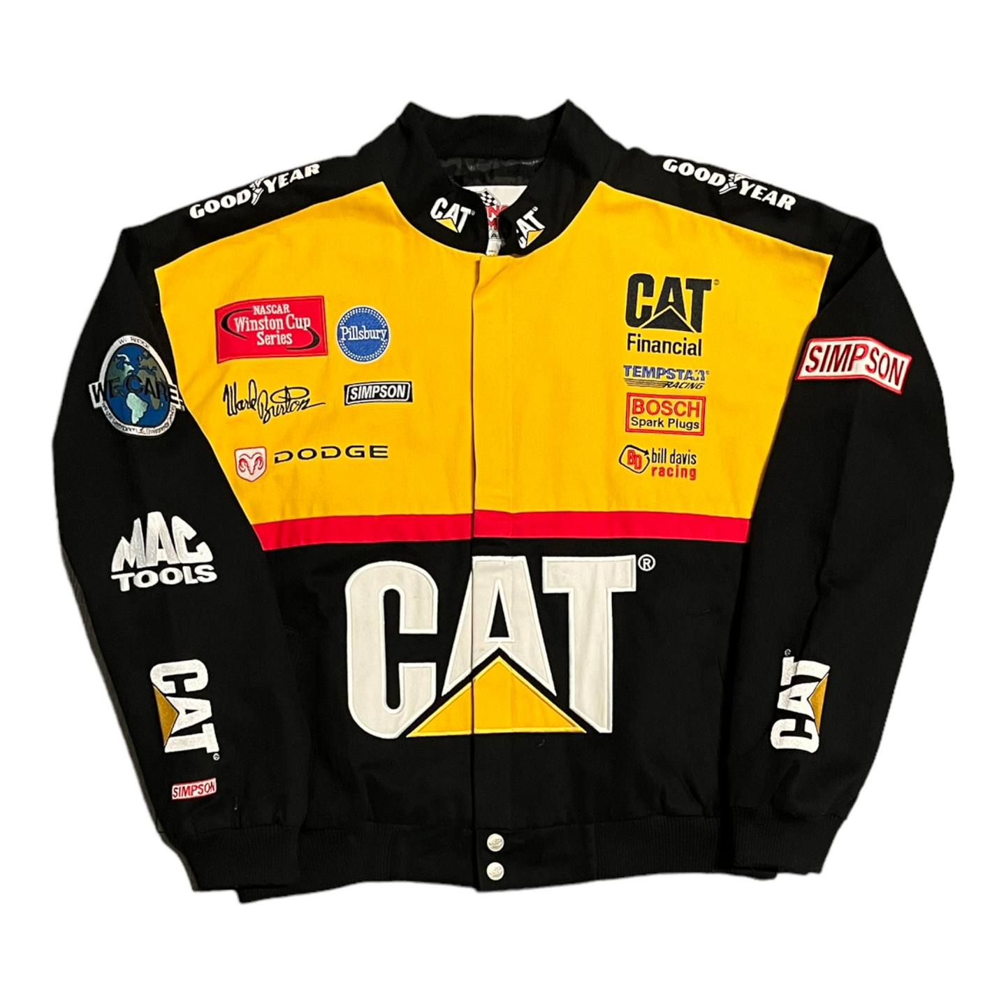 Vintage CAT NASCAR racing jacket L