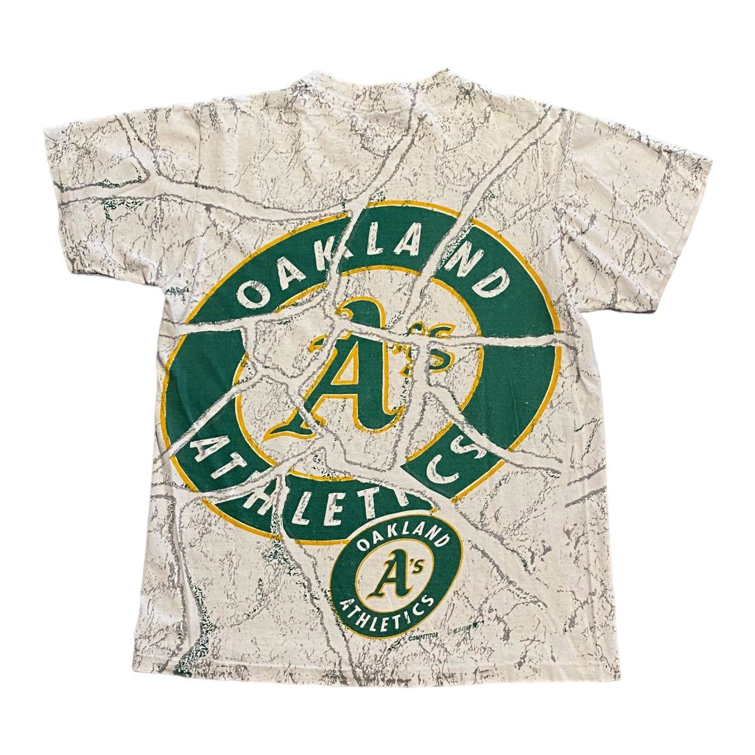 1994 Oakland A’s AOP tee M