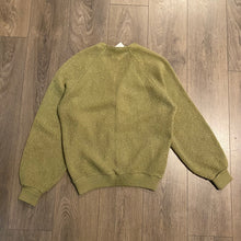 Load image into Gallery viewer, Green Mohair Knit Cardigan L
