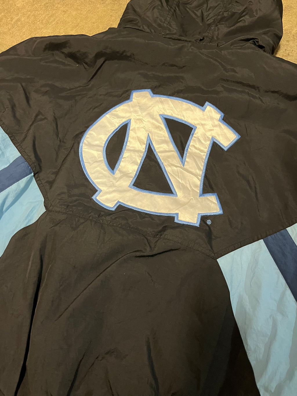 Vintage UNC Tar Heels Starter puffer jacket L