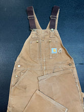 Load image into Gallery viewer, Vintage Carhartt overalls 34x30
