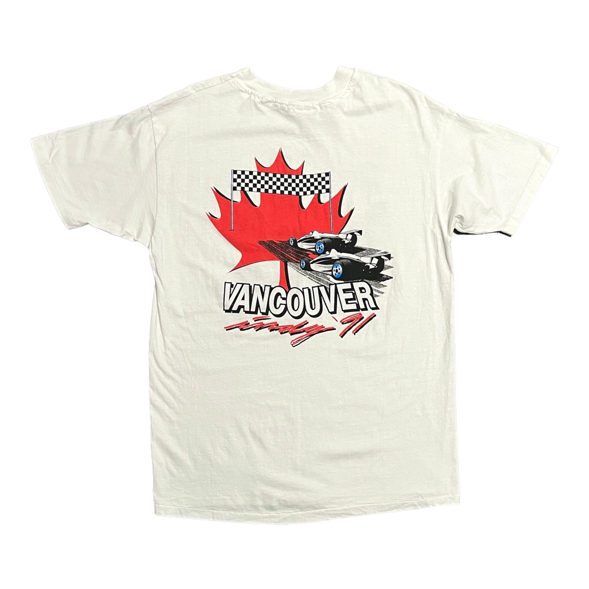 1991 Vancouver Indy racing tee L/XL