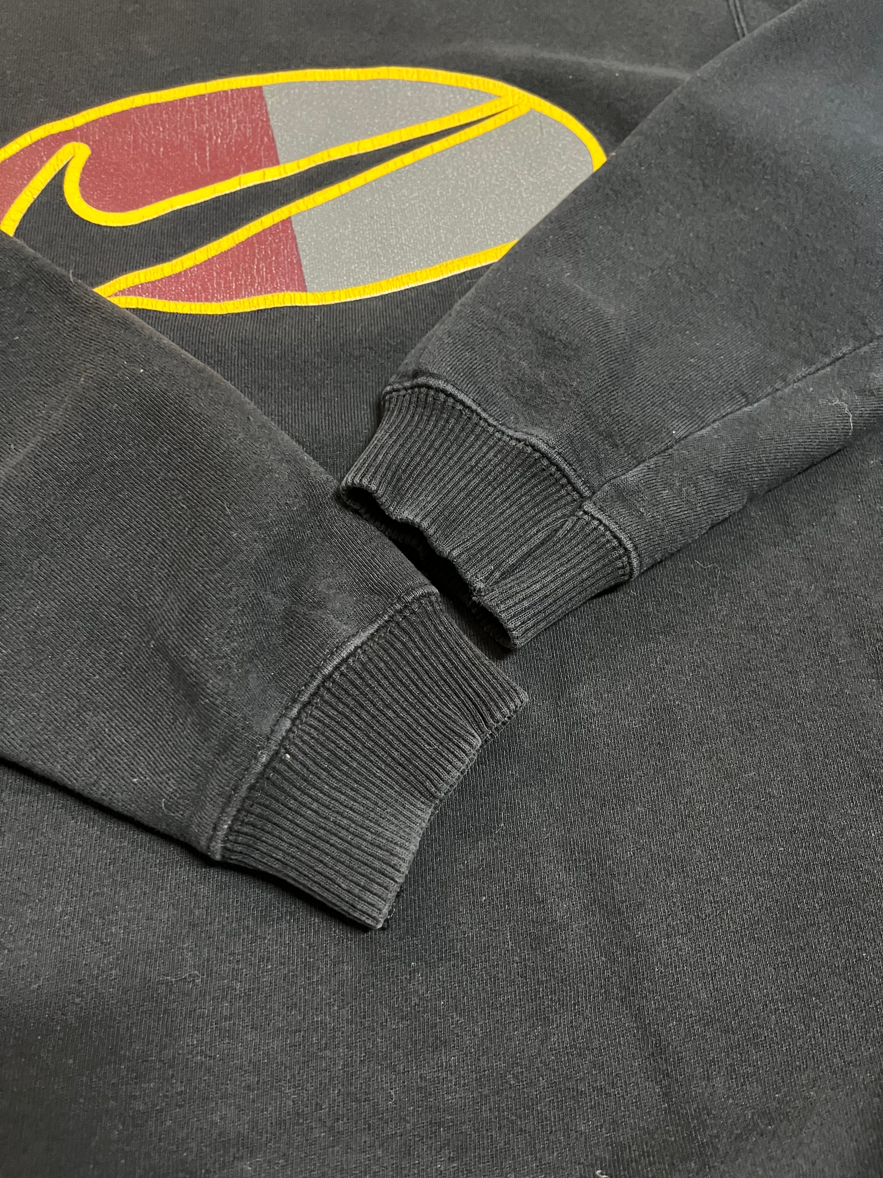 90s Nike big swoosh crewneck M