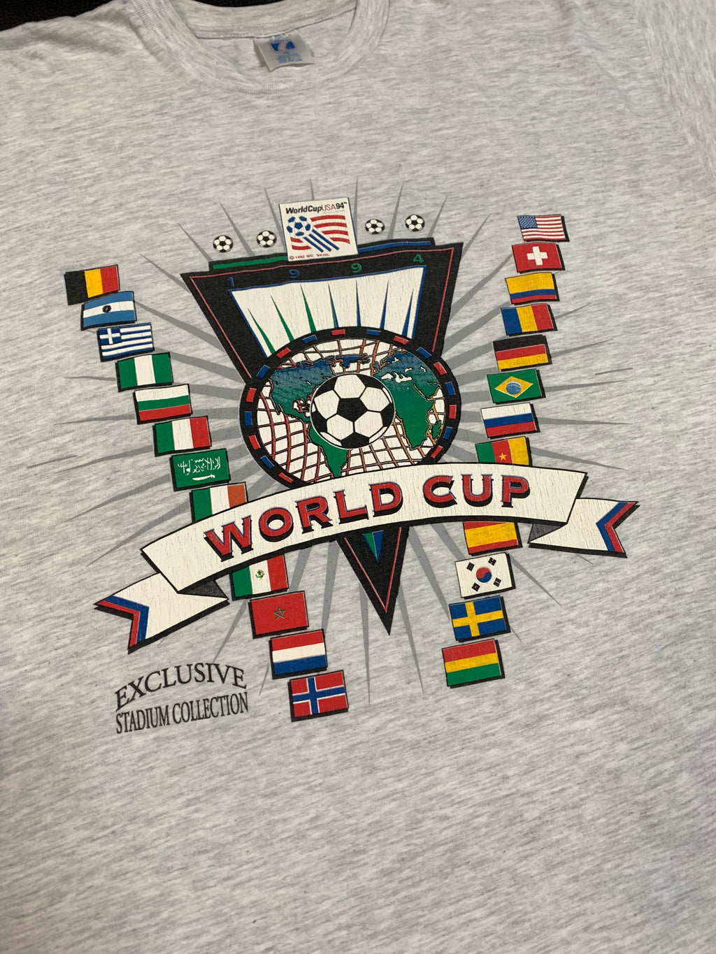 1994 World Cup flags tee XL