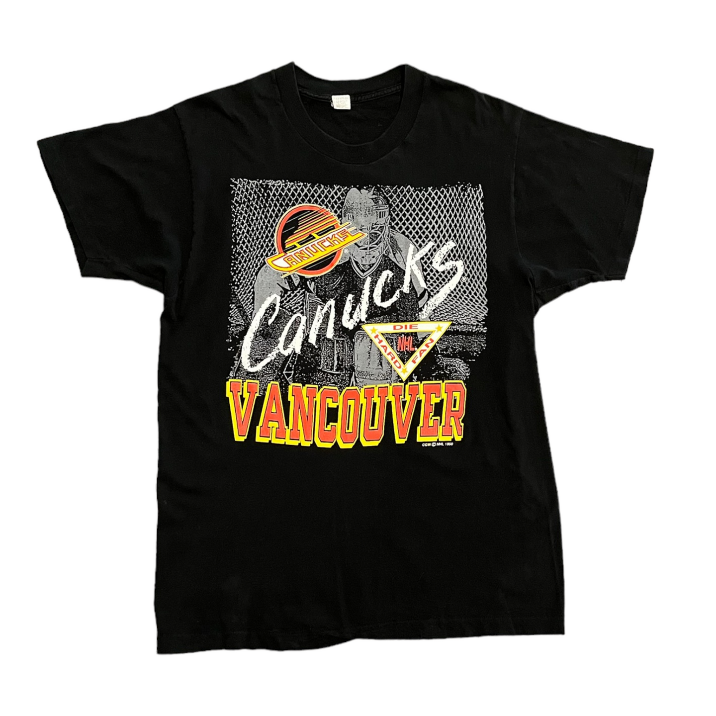 1990 Vancouver Canucks tee M/L