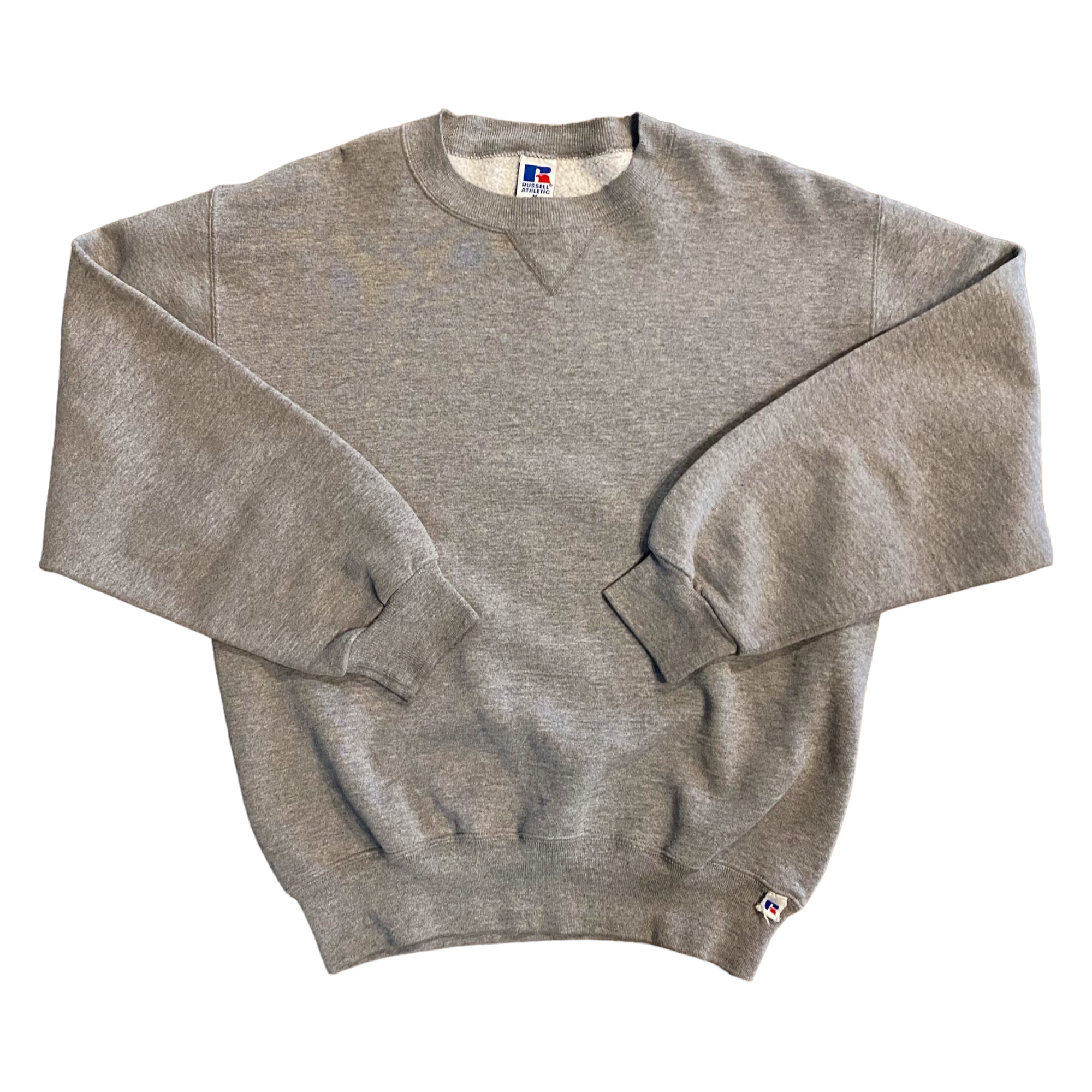 90s Russell Grey Crewneck M