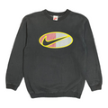 90s Nike big swoosh crewneck M