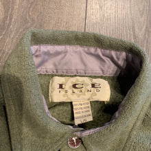 Load image into Gallery viewer, Olive Fleece Overshirt L
