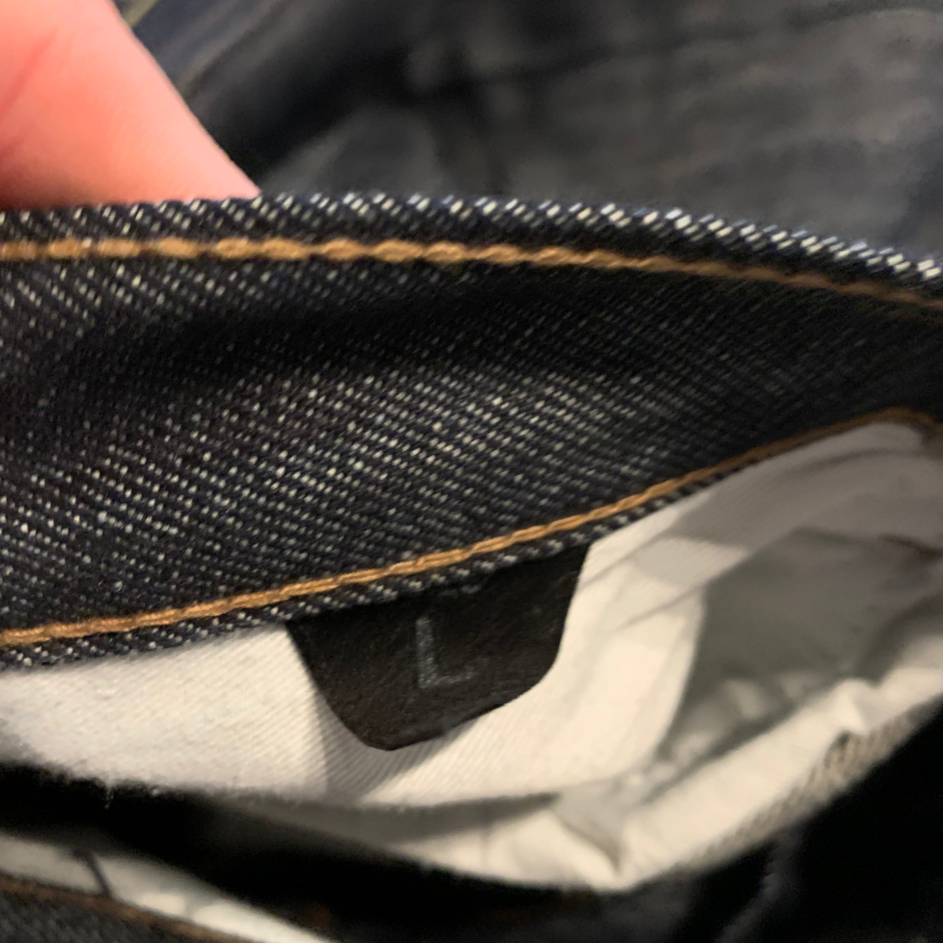 BBC Ice Cream Raw Denim 34