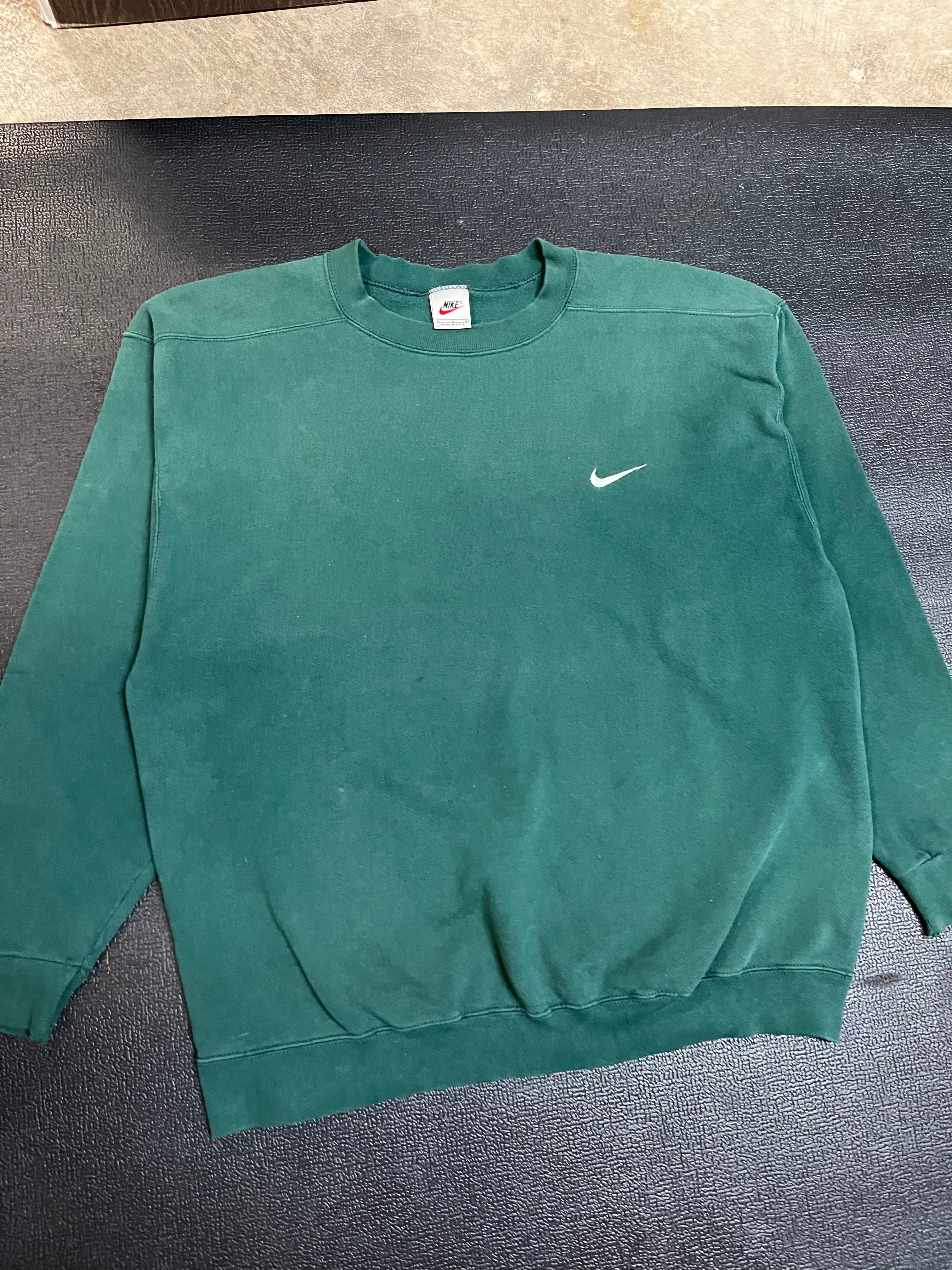 90s Nike mini swoosh crewneck L/XL