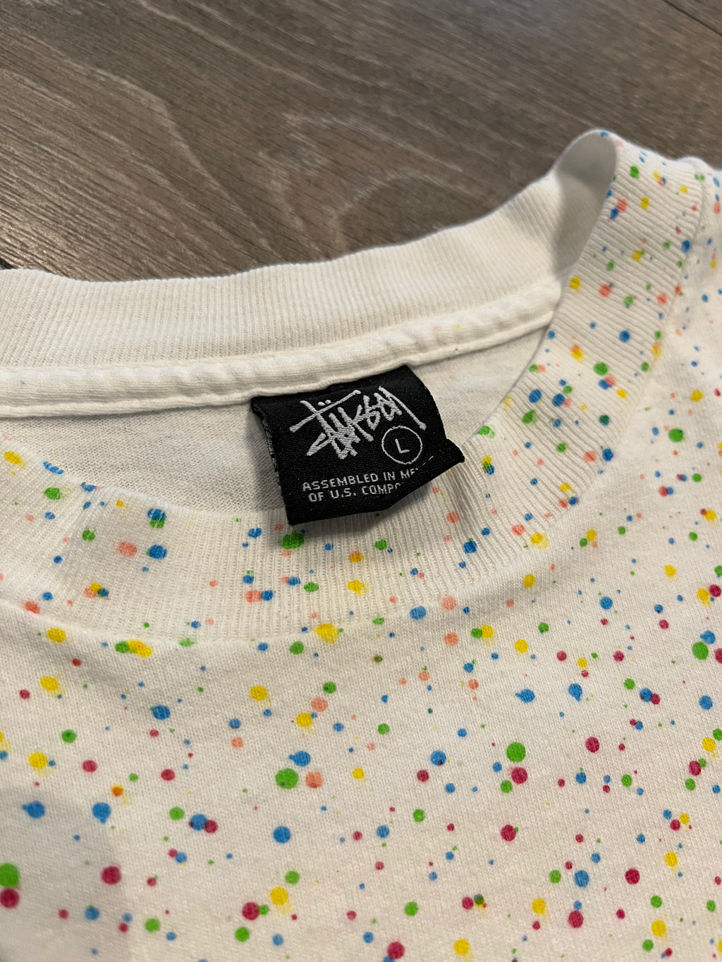 2000s Stussy x Mad Hectic Undefeated tee L