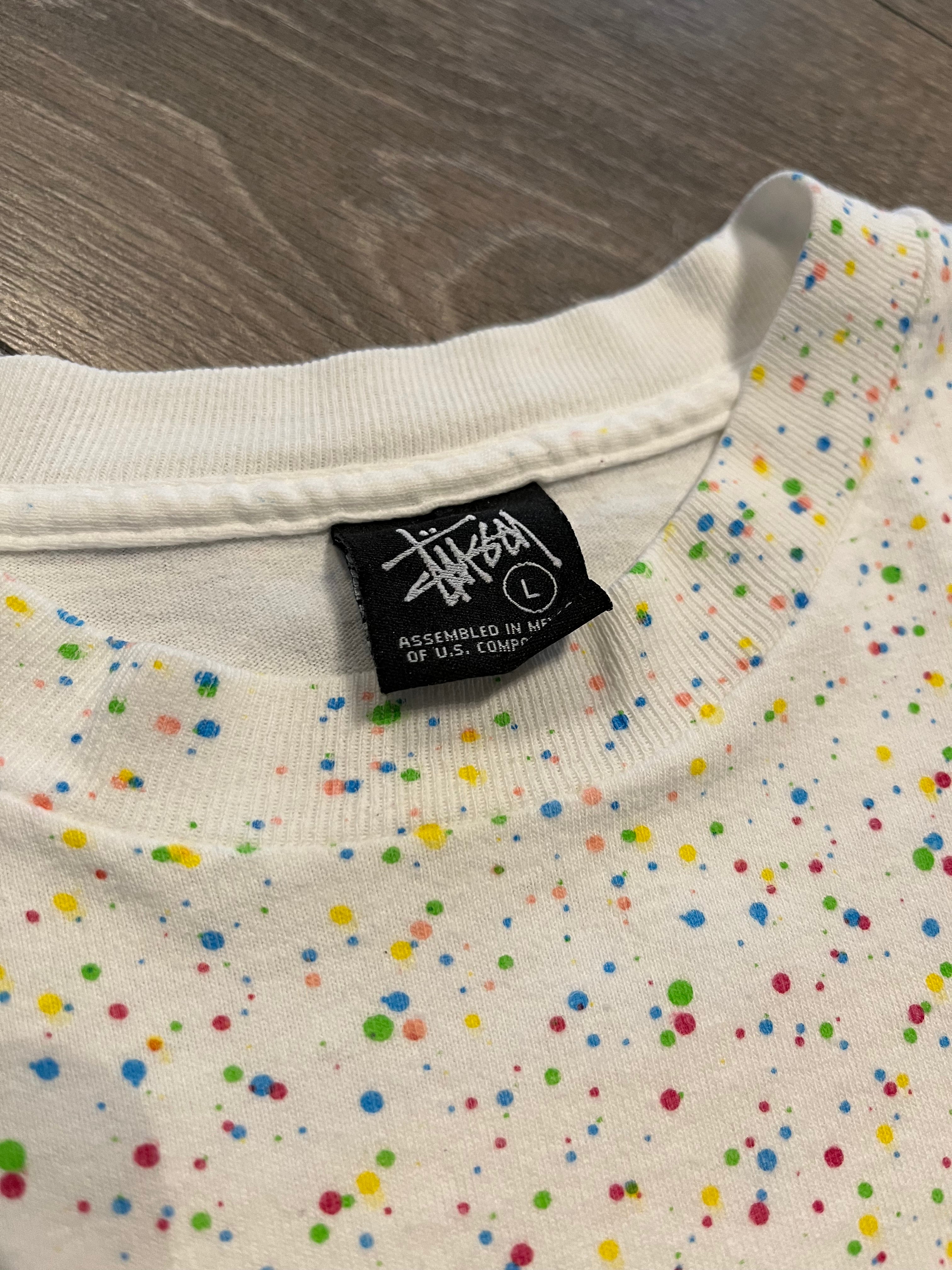 2000s Stussy x Mad Hectic Undefeated tee L