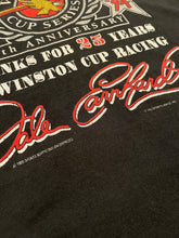 Load image into Gallery viewer, 90s Dale Earnhardt 25th Anniversary tee XL

