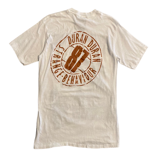 1987 Duran Duran Strange Behaviour Tee L