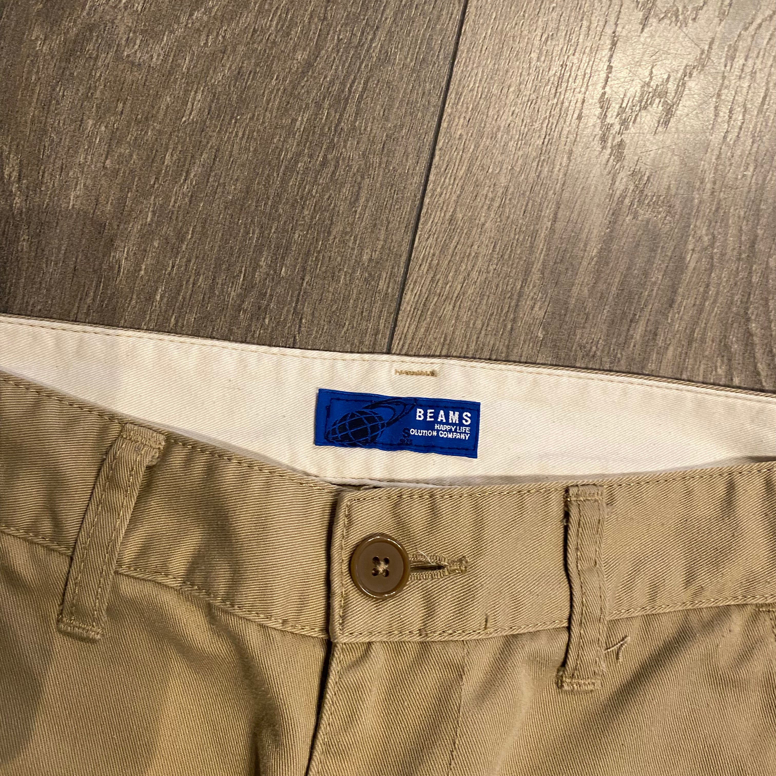 Beams Japan Khaki Trousers S