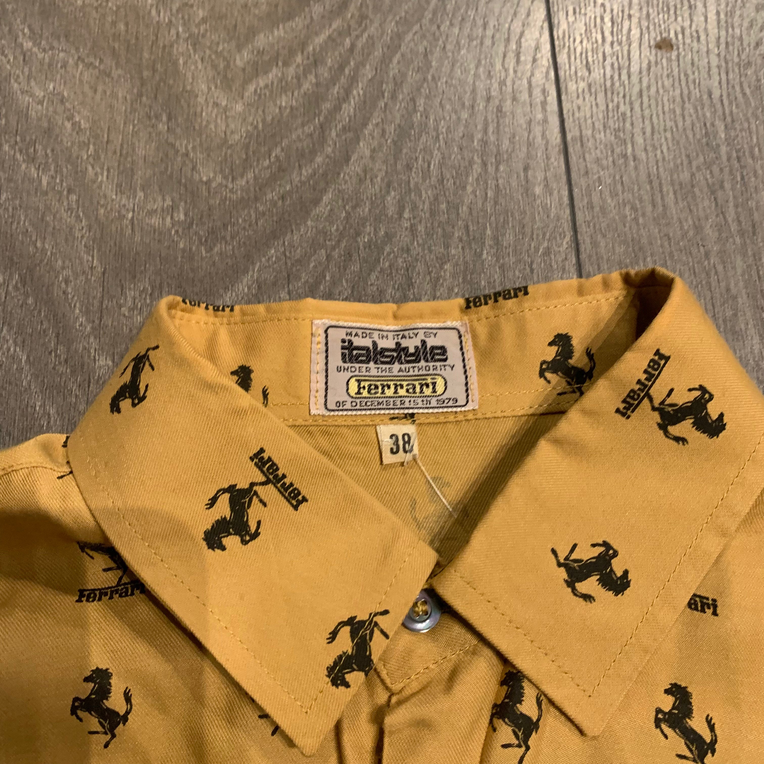 79 Ferrari AOP Button Up M