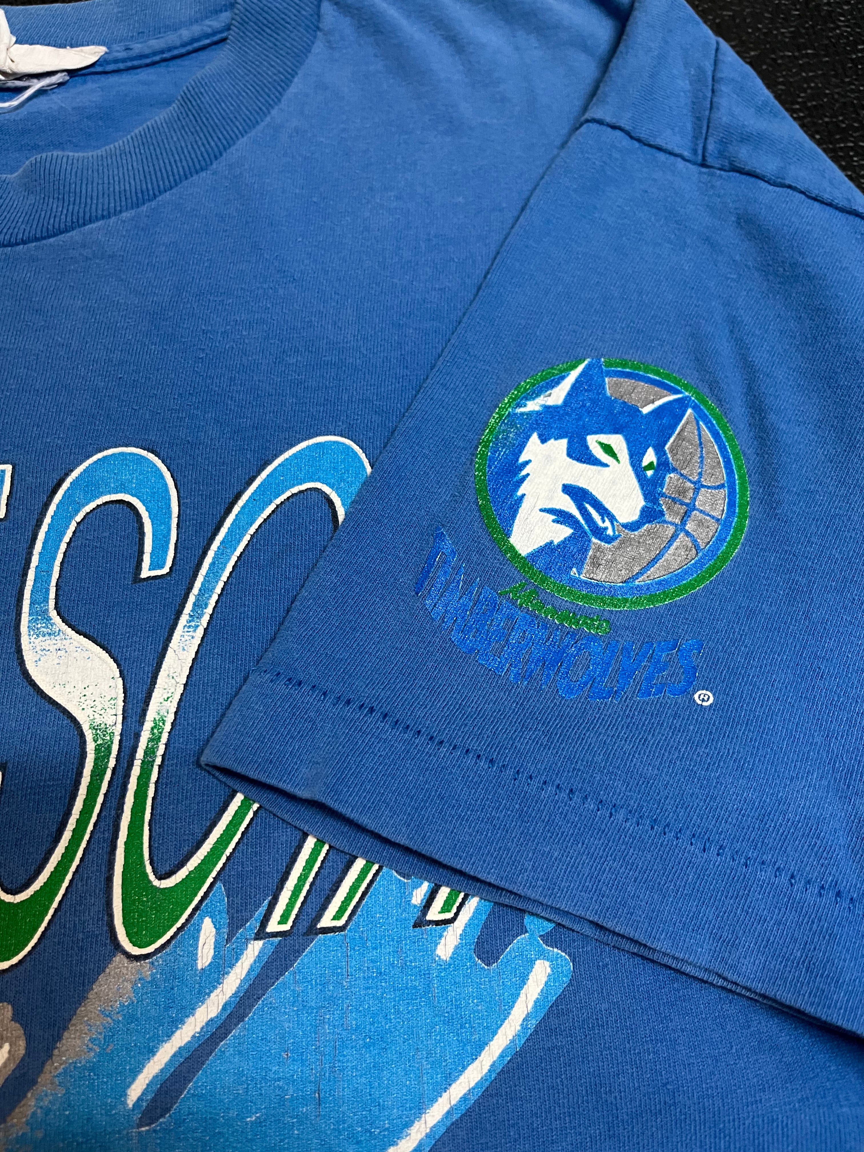 90s Minnesota Timberwolves tee L/XL